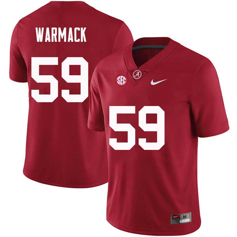 Dallas Warmack Jersey : NCAA Alabama Crimson Tide College Football ...